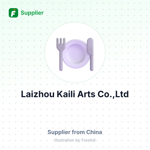 Laizhou Kaili Arts Co.,Ltd – summary card, no photo uploaded yet