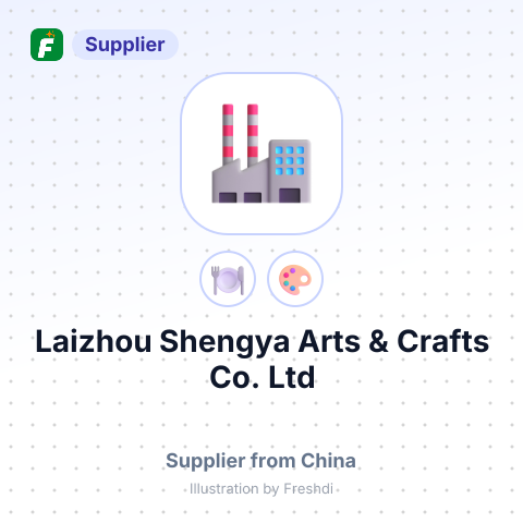 Laizhou Shengya Arts & Crafts Co.,Ltd – summary card, no photo uploaded yet