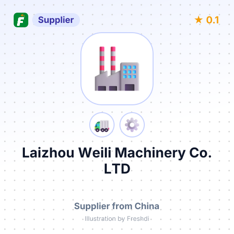 Laizhou Weili Machinery Co.,LTD – summary card, no photo uploaded yet