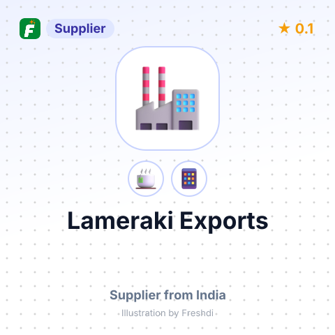 Lameraki Exports  – summary card, no photo uploaded yet
