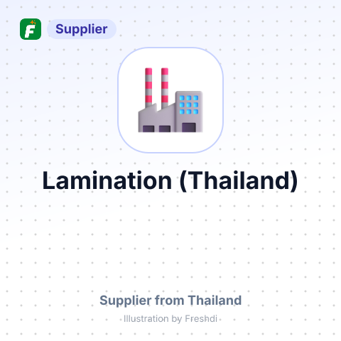 Lamination (Thailand) – summary card, no photo uploaded yet