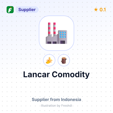 Lancar Comodity  – summary card, no photo uploaded yet