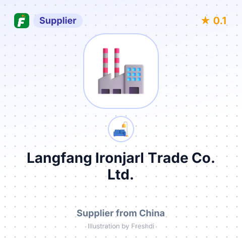 Langfang Ironjarl Trade Co., Ltd. – summary card, no photo uploaded yet