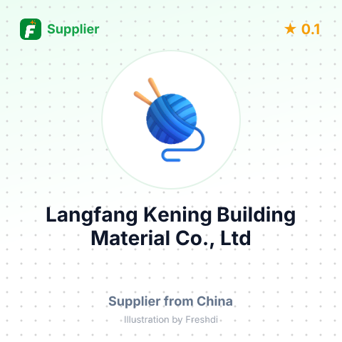 Langfang Kening Building Material Co., Ltd – summary card, no photo uploaded yet