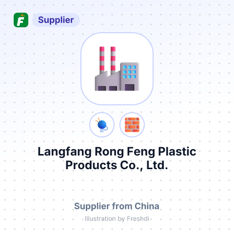 Langfang Rong Feng Plastic Products Co., Ltd. – summary card, no photo uploaded yet
