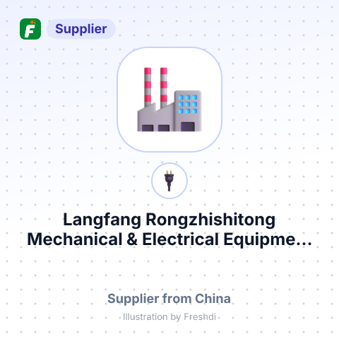 Langfang Rongzhishitong Mechanical & Electrical Equipment Co., Ltd. – summary card, no photo uploaded yet