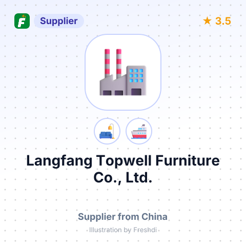 Langfang Topwell Furniture Co., Ltd. – summary card, no photo uploaded yet