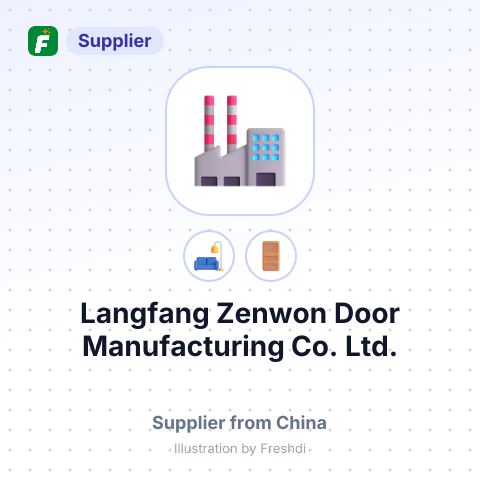 Langfang Zenwon Door Manufacturing Co., Ltd. – summary card, no photo uploaded yet