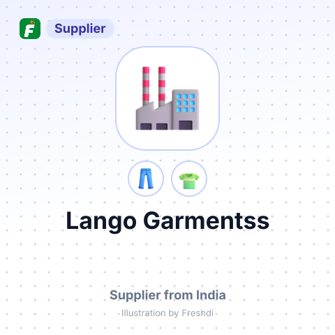 Lango Garmentss – summary card, no photo uploaded yet