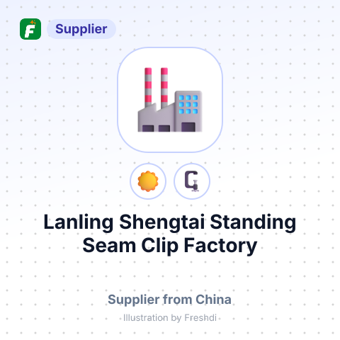 Lanling Shengtai Standing Seam Clip Factory – summary card, no photo uploaded yet