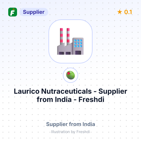 Laurico Nutraceuticals  – summary card, no photo uploaded yet