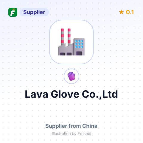 Lava Glove Co.,Ltd – summary card, no photo uploaded yet