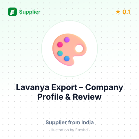 Lavanya Export – summary card, no photo uploaded yet