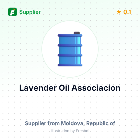 Lavender Oil Associacion – summary card, no photo uploaded yet