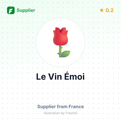 Le Vin Émoi – summary card, no photo uploaded yet