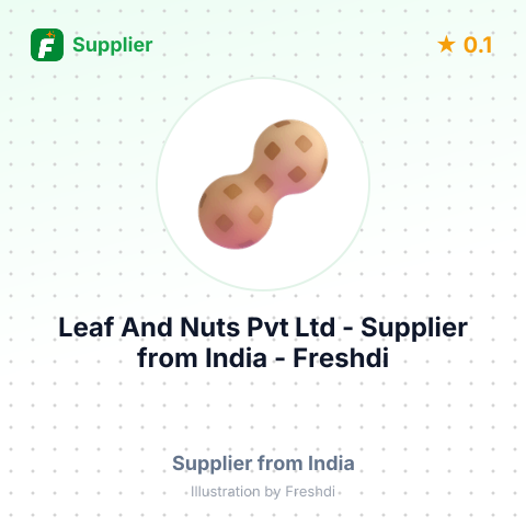 Leaf And Nuts Pvt Ltd  – summary card, no photo uploaded yet