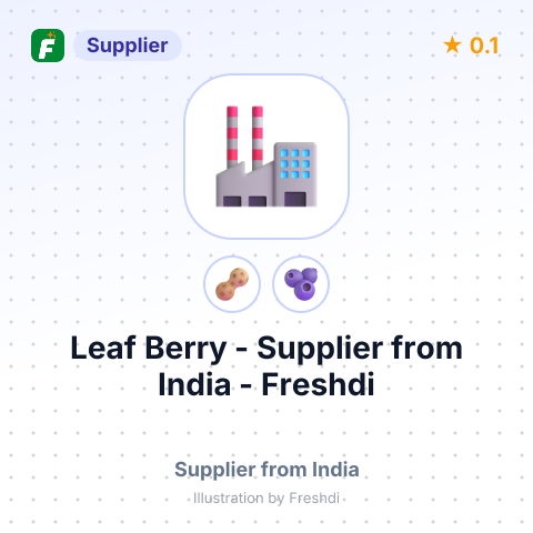 Leaf Berry  – summary card, no photo uploaded yet