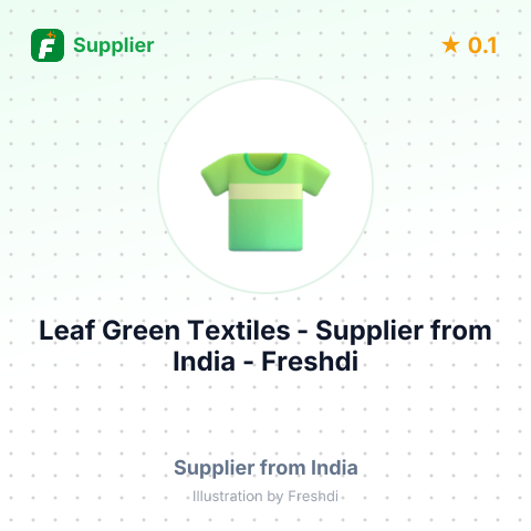 Leaf Green Textiles  – summary card, no photo uploaded yet