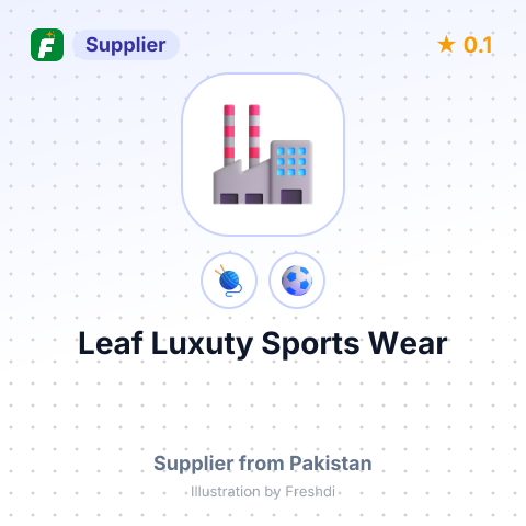 Leaf Luxuty Sports Wear  – summary card, no photo uploaded yet