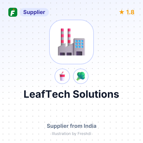LeafTech Solutions – summary card, no photo uploaded yet
