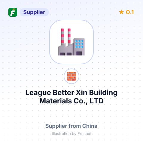 League Better Xin Building Materials Co., LTD – summary card, no photo uploaded yet