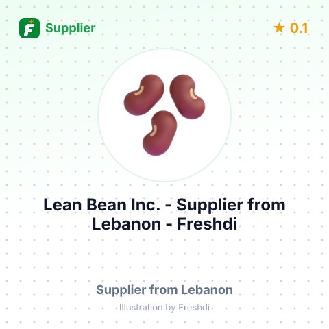 Lean Bean Inc.  – summary card, no photo uploaded yet
