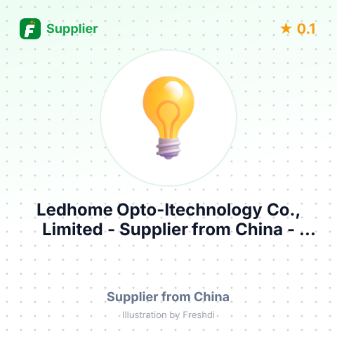 Ledhome Opto-Itechnology Co., Limited  – summary card, no photo uploaded yet