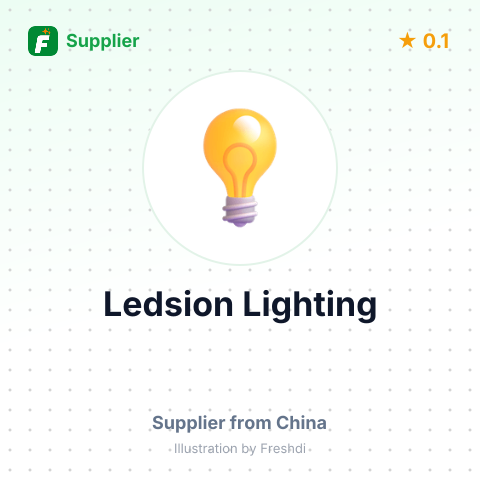 Ledsion Lighting  – summary card, no photo uploaded yet