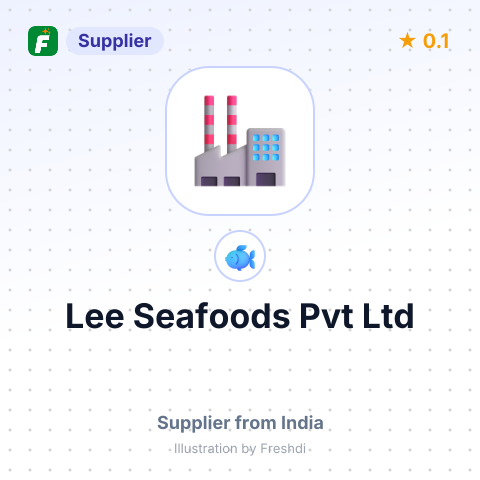 Lee Seafoods Pvt Ltd – summary card, no photo uploaded yet