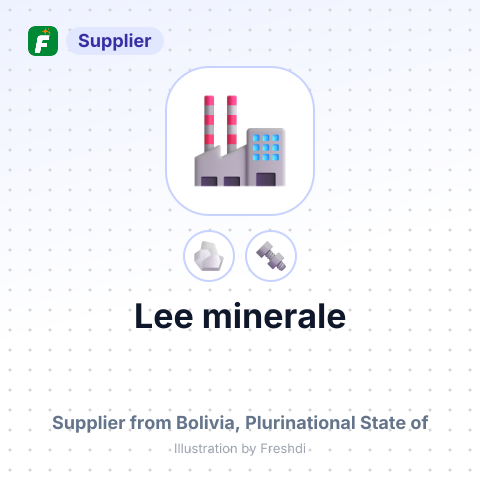 Lee minerale – summary card, no photo uploaded yet