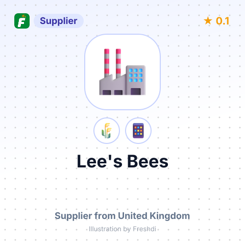 Lee's Bees  – summary card, no photo uploaded yet