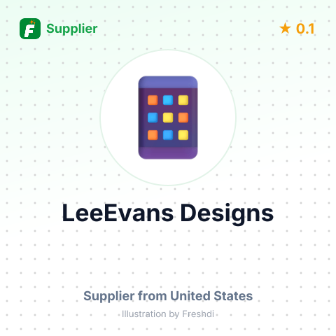 LeeEvans Designs – summary card, no photo uploaded yet