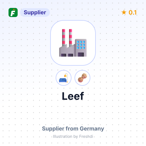 Leef  – summary card, no photo uploaded yet