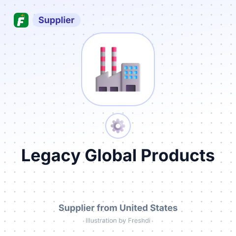 Legacy Global Products – summary card, no photo uploaded yet