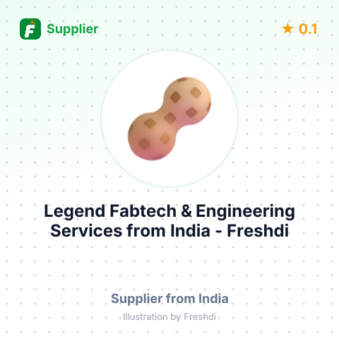 Legend Fabtech & Engineering Services  – summary card, no photo uploaded yet