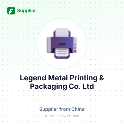 Legend Metal Printing & Packaging Co., Ltd – summary card, no photo uploaded yet