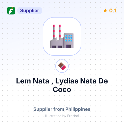 Lem Nata , Lydias Nata De Coco  – summary card, no photo uploaded yet