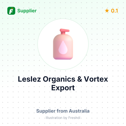Leslez Organics & Vortex Export – summary card, no photo uploaded yet