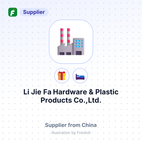 Li Jie Fa Hardware & Plastic Products Co.,Ltd. – summary card, no photo uploaded yet