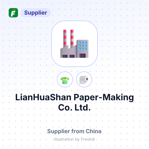 LianHuaShan Paper-Making Co. Ltd. – summary card, no photo uploaded yet