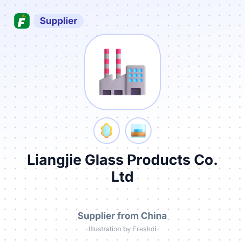 Liangjie Glass Products Co., Ltd – summary card, no photo uploaded yet