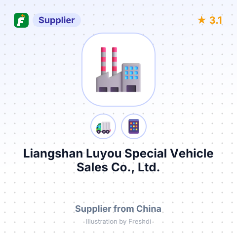 Liangshan Luyou Special Vehicle Sales Co., Ltd. – summary card, no photo uploaded yet