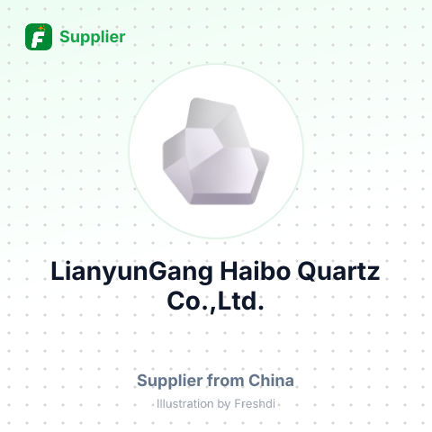 LianyunGang Haibo Quartz Co.,Ltd. – summary card, no photo uploaded yet