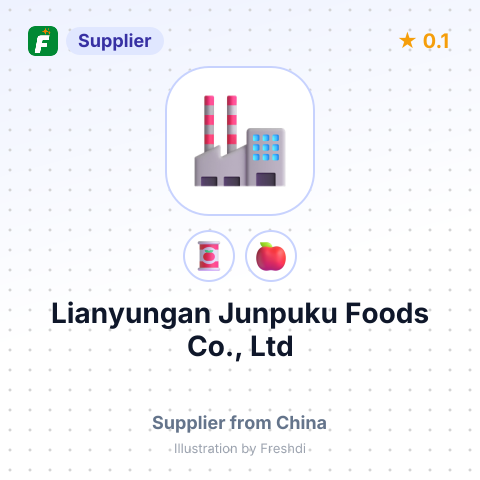 Lianyungan Junpuku Foods Co., Ltd  – summary card, no photo uploaded yet