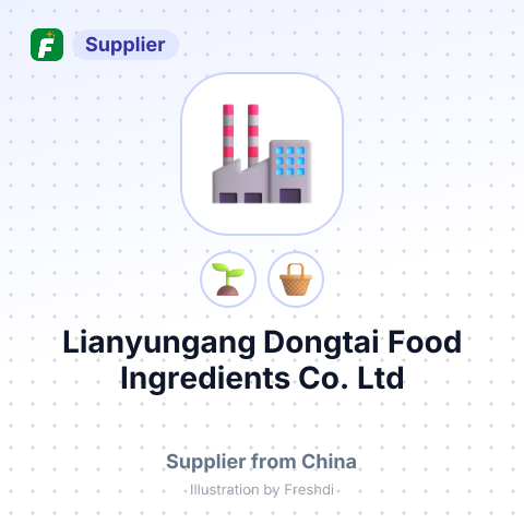 Lianyungang Dongtai Food Ingredients Co., Ltd – summary card, no photo uploaded yet