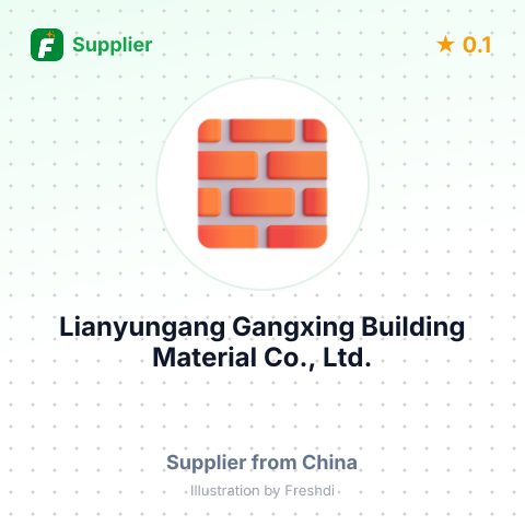 Lianyungang Gangxing Building Material Co., Ltd. – summary card, no photo uploaded yet