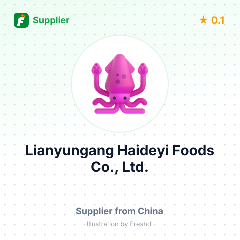 Lianyungang Haideyi Foods Co., Ltd. – summary card, no photo uploaded yet