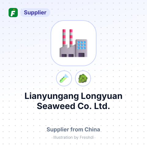 Lianyungang Longyuan Seaweed Co., Ltd. – summary card, no photo uploaded yet