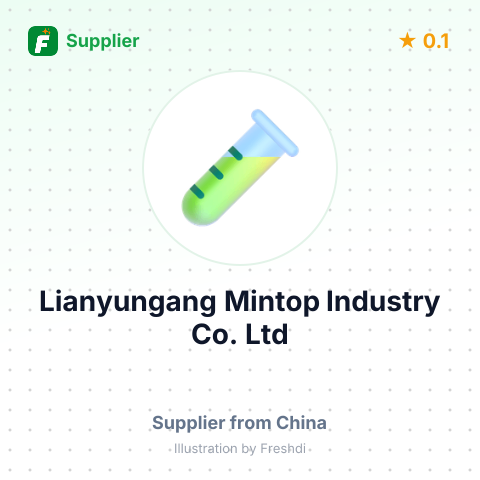 Lianyungang Mintop Industry Co.,Ltd – summary card, no photo uploaded yet