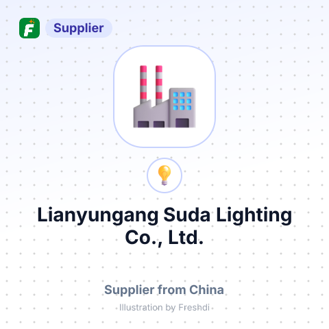Lianyungang Suda Lighting Co., Ltd. – summary card, no photo uploaded yet